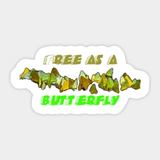 butterfly Sticker